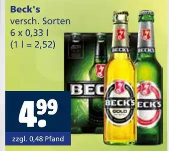 Getränkewelt Beck's Angebot