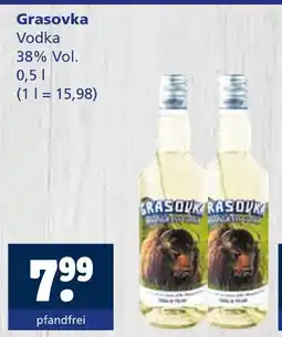 Getränkewelt Grasovka vodka Angebot