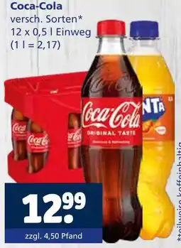 Getränkewelt Coca-cola Angebot