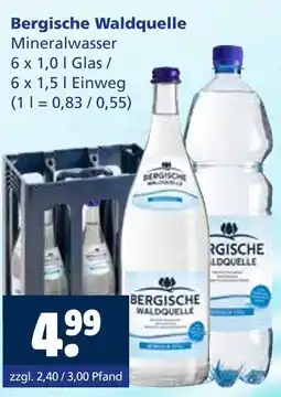 Getränkewelt Bergische waldquelle mineralwasser Angebot