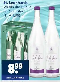 Getränkewelt St. leonhards ich bin die quelle Angebot