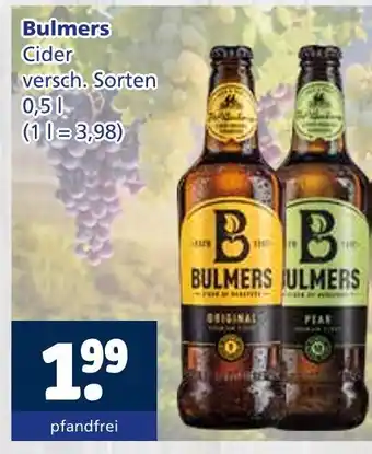 Getränkewelt Bulmers cider Angebot