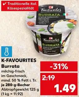 Kaufland K-FAVOURITES Burrata Angebot