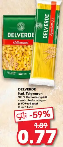 Kaufland DELVERDE Ital. Teigwaren Angebot