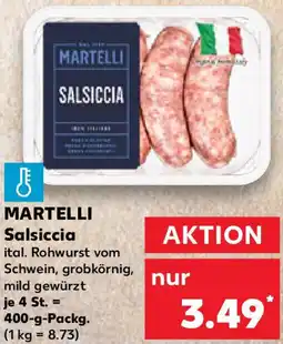 Kaufland MARTELLI Salsiccia Angebot