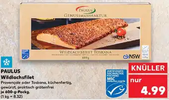 Kaufland PAULUS Wildlachsfilet Angebot