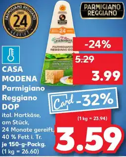 Kaufland CASA MODENA Parmigiano Reggiano DOP Angebot