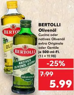 Kaufland BERTOLLI Olivenöl Angebot
