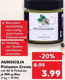 Kaufland AGRISICILIA Pistazien-Creme Angebot