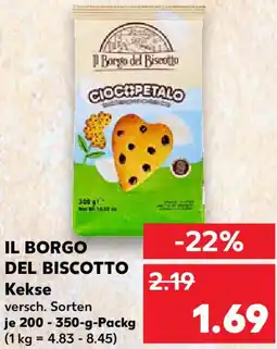 Kaufland IL BORGO DEL BISCOTTO Kekse Angebot