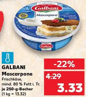 Kaufland GALBANI Mascarpone Angebot