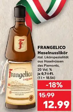 Kaufland FRANGELICO Haselnusslikör Angebot