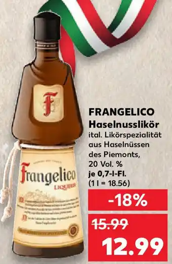 Kaufland FRANGELICO Haselnusslikör Angebot