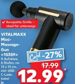 Kaufland VITALMAXX Mini Massage Gun 15359 Angebot