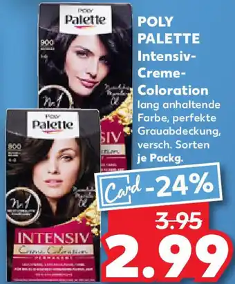 Kaufland POLY PALETTE Intensiv Creme Coloration Angebot