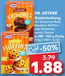 Kaufland DR. OETKER Backmischung Angebot