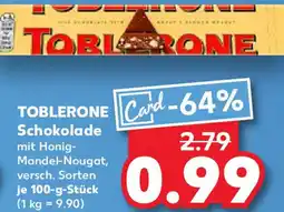 Kaufland TOBLERONE Schokolade Angebot