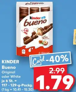 Kaufland KINDER Bueno Angebot