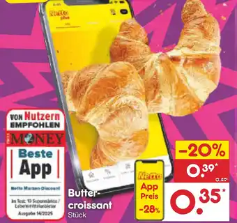 Netto Marken-Discount Buttercroissant Angebot