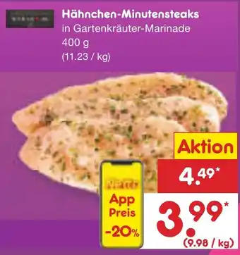 Netto Marken-Discount Hähnchen-Minutensteaks Angebot