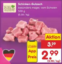 Netto Marken-Discount Schinken-Gulasch Angebot