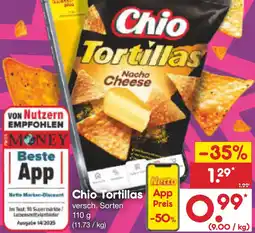 Netto Marken-Discount Chio Tortillas Angebot
