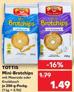 Kaufland TOTTIS Mini-Brotchips Angebot