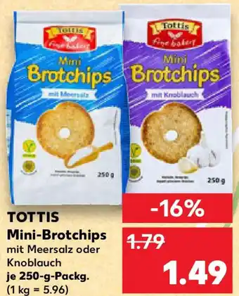 Kaufland TOTTIS Mini-Brotchips Angebot
