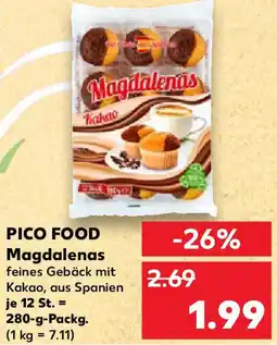 Kaufland PICO FOOD Magdalenas Angebot
