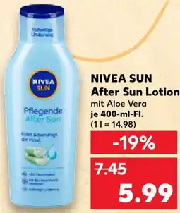 Kaufland NIVEA SUN After Sun Lotion Angebot