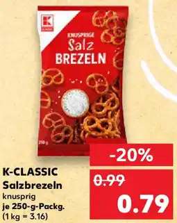 Kaufland K-CLASSIC Salzbrezeln Angebot