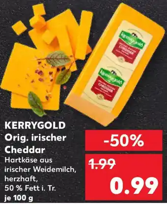 Kaufland KERRYGOLD Orig. irischer Cheddar Angebot