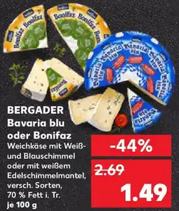 Kaufland BERGADER Bavaria blu oder Bonifaz Angebot
