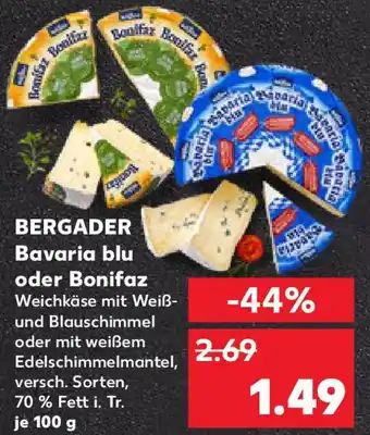 Kaufland BERGADER Bavaria blu oder Bonifaz Angebot