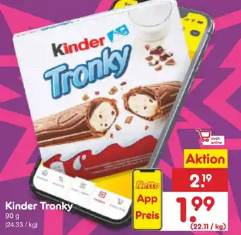 Netto Marken-Discount Kinder Tronky Angebot