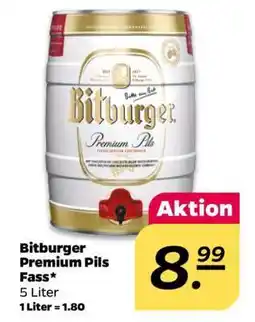 NETTO Bitburger Premium Pils Fass Angebot