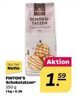 NETTO FINTON’S Schokotatzen Angebot