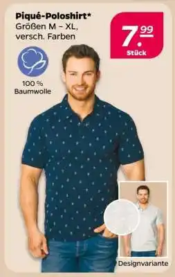 NETTO Piqué-Poloshirt Angebot
