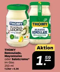 NETTO THOMY Remoulade, Mayonnaise oder Salatcreme Angebot