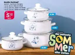 NETTO Emaille-Kochtopf Angebot