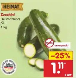 Netto Marken-Discount HEIMAT Zucchini Angebot