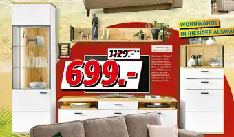 Segmüller Wohnwand basset Angebot