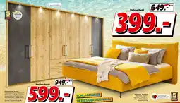 Segmüller Kleiderschrank „madrid“ oder polsterbett „dreambed flex“ Angebot