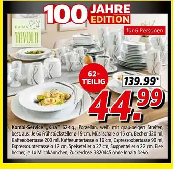Segmüller Prima tavola kombi-service „kira“ Angebot
