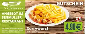 Segmüller Currywurst Angebot
