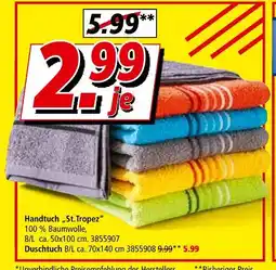 Segmüller Handtuch „st.tropez“ oder duschtuch Angebot