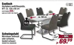 Poco Esstisch oder schwingstuhl Angebot