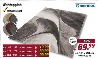 Poco Merinos webteppich Angebot