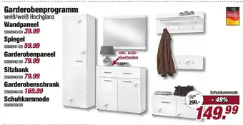 Poco Garderobenprogramm Angebot