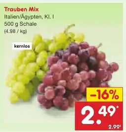 Netto Marken-Discount Trauben Mix Angebot
